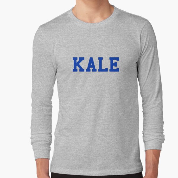 KALE (blue lettering) Long Sleeve T-Shirt