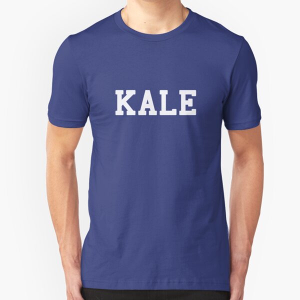 KALE (white lettering) Slim Fit T-Shirt