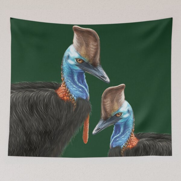 Item preview, Cassowary - by Nadya Neklioudova designed and sold by Nadya Neklioudova.