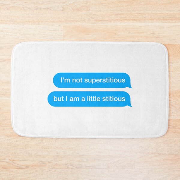 Item preview, I'm a little stitious designed and sold by textingtees.