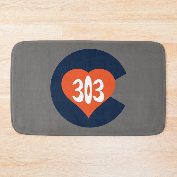 Item preview, Hand Drawn Colorado Heart Flag 303 Area Code Broncos designed and sold by itsrturn.