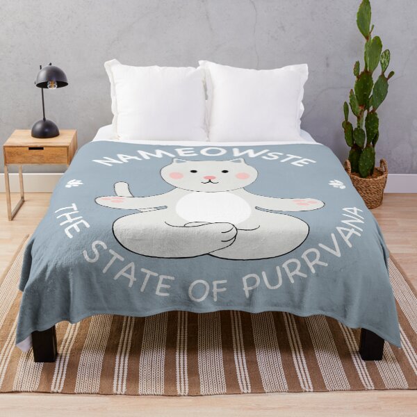 Item preview, Nameowste - The State of Purrvana designed and sold by DesignCats.