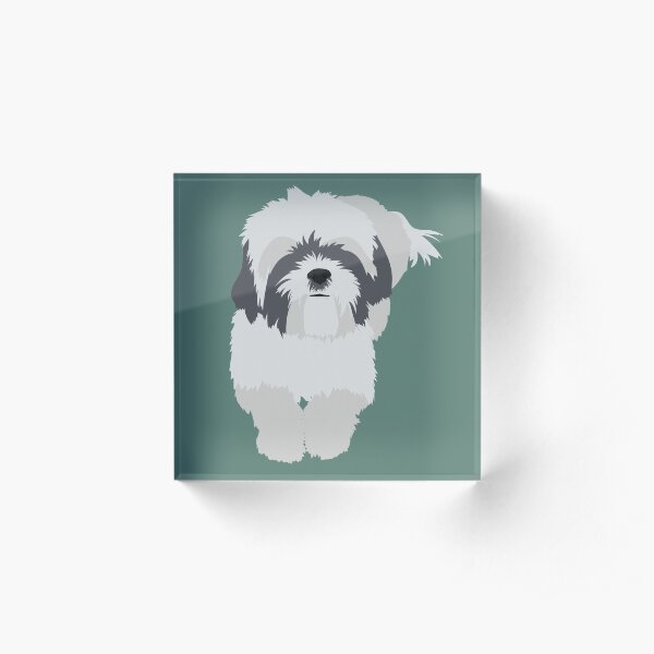 Shih Tzu Acrylic Block