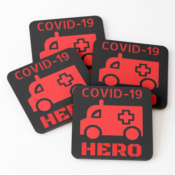 Item preview, COVID-19 AMBULANCE HERO designed and sold by DivineTiffany.