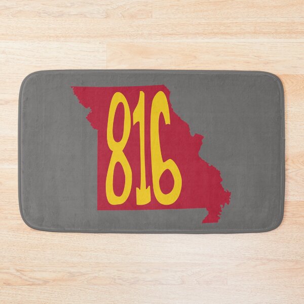 Item preview, Hand Drawn Missouri State 816 Area Code Red Gold designed and sold by itsrturn.