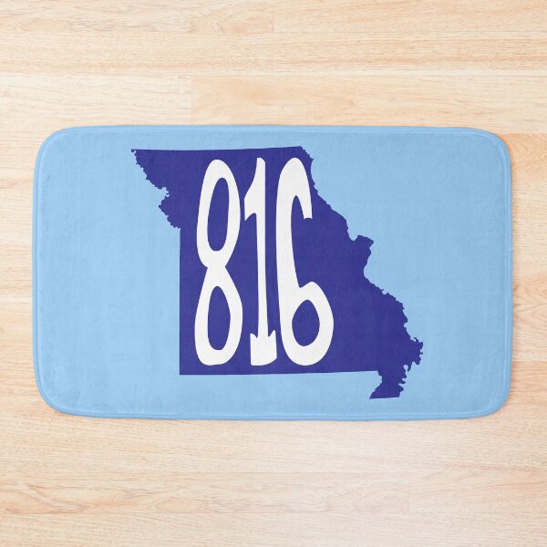 Item preview, Hand Drawn Missouri State 816 Area Code Royal Blue designed and sold by itsrturn.