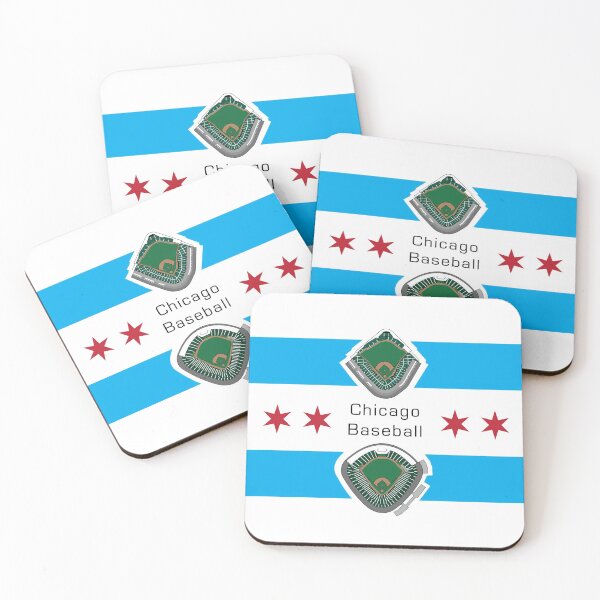Item preview, Wrigley Field and Guaranteed Rate Stadium - Chicago Baseball designed and sold by Third-Coast.