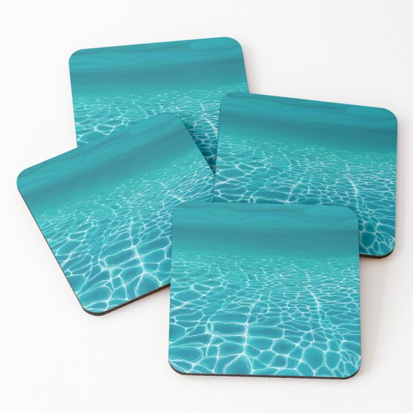 Sunlit Seabed Coasters (Set of 4)