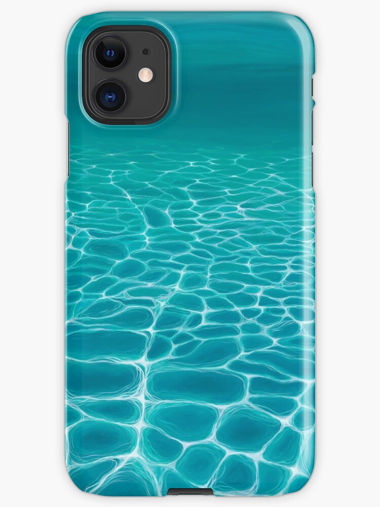 Thumbnail 1 of 4, iPhone Case, Sunlit Seabed designed and sold by Nicole Grimm-Hewitt.