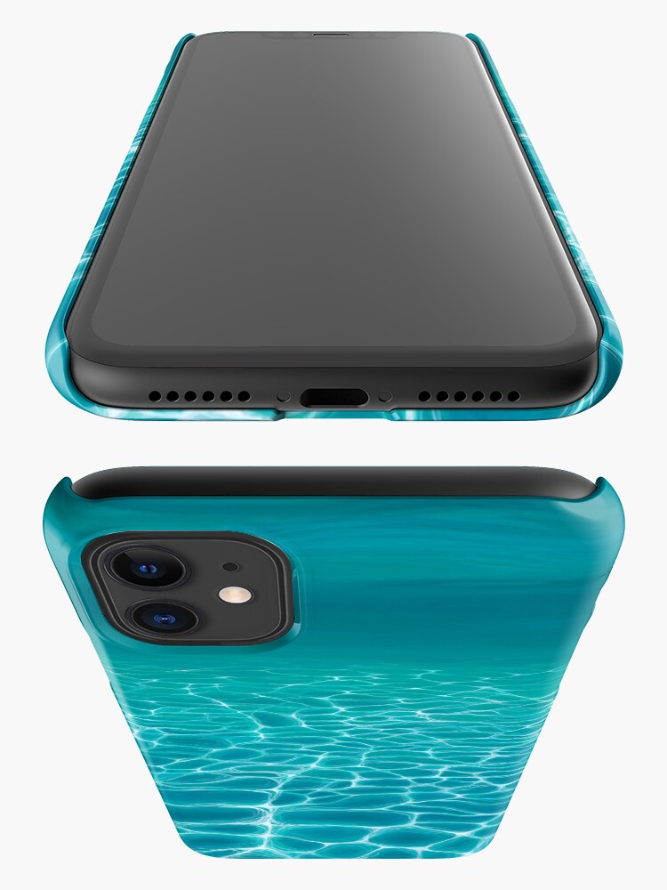 Thumbnail 3 of 4, iPhone Case, Sunlit Seabed designed and sold by grimmhewitt67.