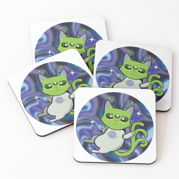 Item preview, Alien Cat designed and sold by Mikoooo.
