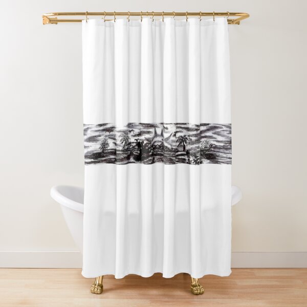 001. "Untitled" Shower Curtain