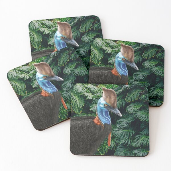 Item preview, Jungle Cassowary - by Nadya Neklioudova designed and sold by Nadya Neklioudova.