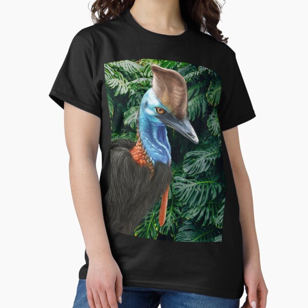 Item preview, Jungle Cassowary - by Nadya Neklioudova designed and sold by Nadya Neklioudova.