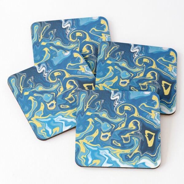 Item preview, Michigan Maize and Blue Liquid Paint designed and sold by anneearly.