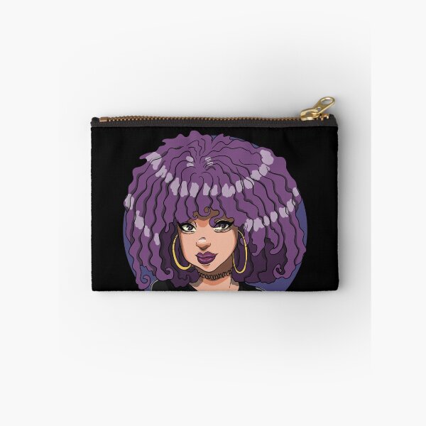 Item preview, Black Girl Anime Purple Diva designed and sold by animejones.