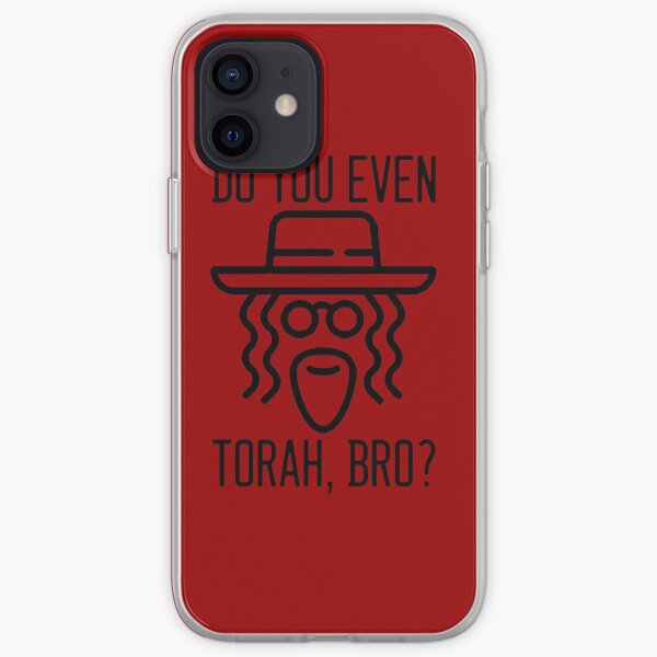Do You Even Torah, Bro? - Black iPhone Soft Case