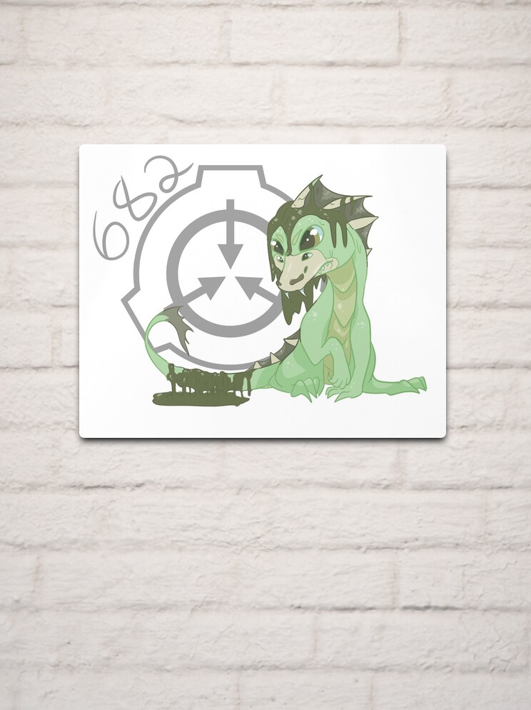 SCP-682 Art Print for Sale by turntechunderg