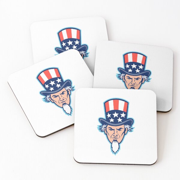 Item preview, Uncle Sam Head Mascot designed and sold by patrimonio.