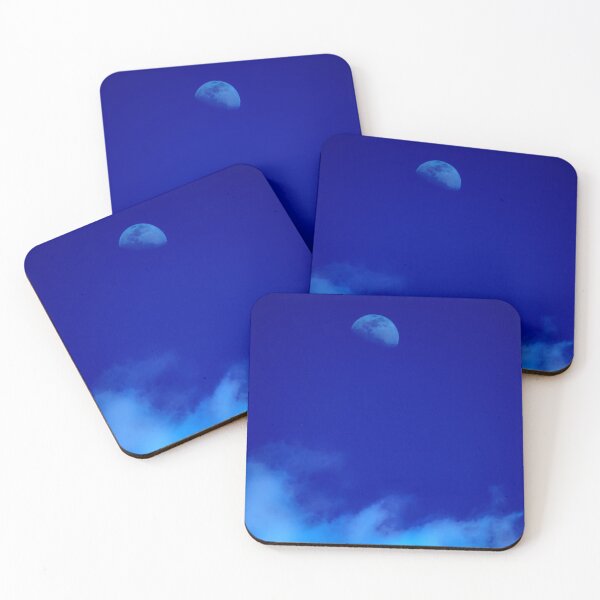 Item preview, Waxing Gibbous Moon with clouds designed and sold by BusterCM69.
