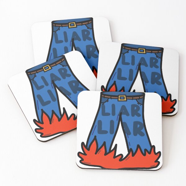 Item preview, Mentiroso, mentiroso ... Pantalones en llamas designed and sold by tgannon.
