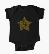 Mario Typography One Piece - Short Sleeve