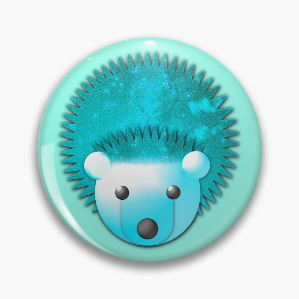 Item preview, Galactic Hedgehog in Aqua designed and sold by AudMcMacca.