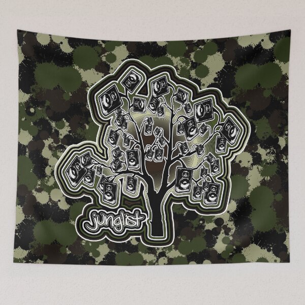 Item preview, Junglist-CamoBoomtree designed and sold by Klaus Bremner (Autotelic Art).