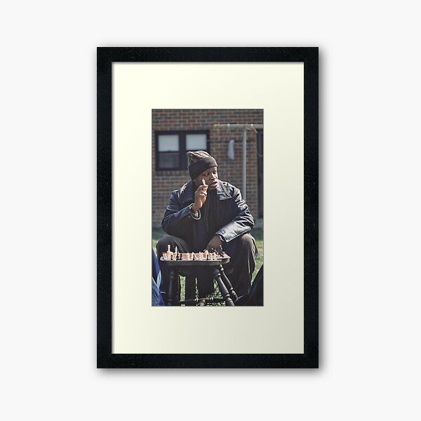 The Wire - By Angelo Barksdale Framed Art Print