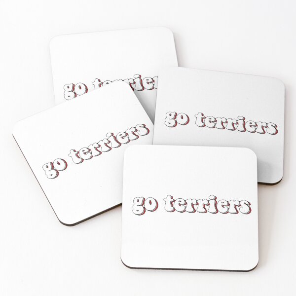 Item preview, White Triple "Go Terriers" designed and sold by Maggie S.