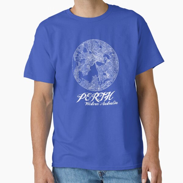 Item preview, Planet Perth Circle Road Map Art designed and sold by ThisTravelLife.