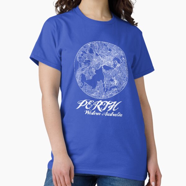 Item preview, Planet Perth Circle Road Map Art designed and sold by ThisTravelLife.