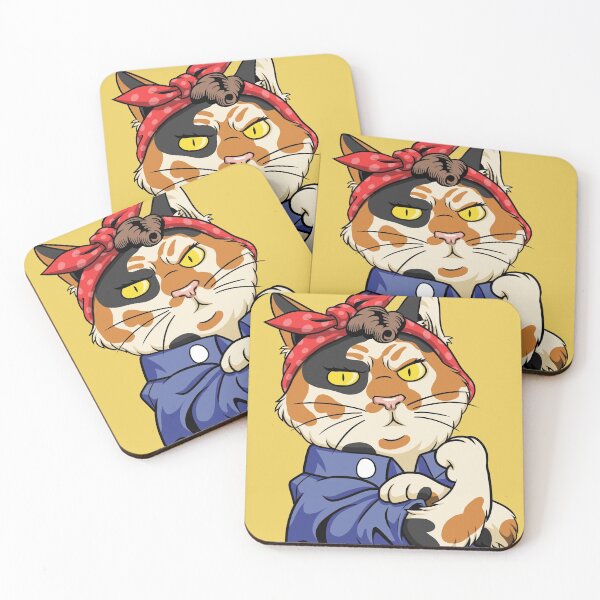 Item preview, Female Cat Empowerment designed and sold by IndiePet.