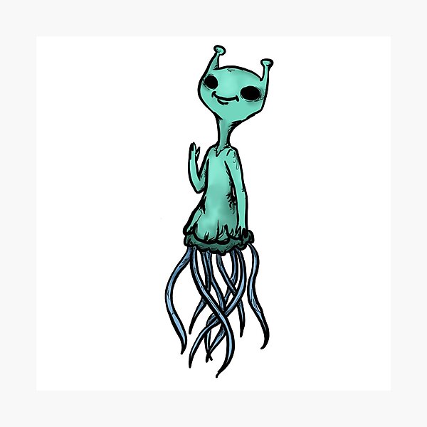 Item preview, Alien Jelly Boy  designed and sold by TheSaltedSlug.