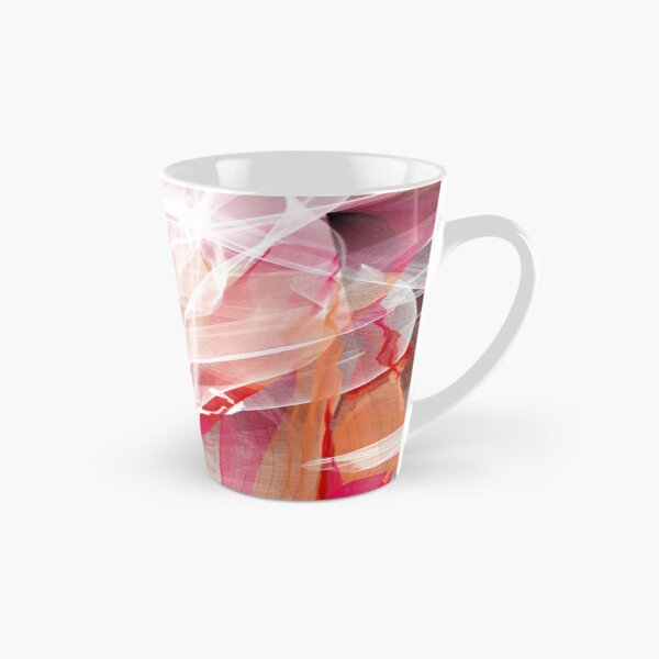 Item preview, Abstract Graphic Red White Flowing  designed and sold by Synergyliving.