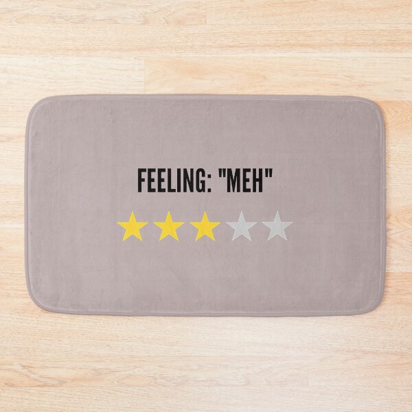 Item preview, Feeling "MEH" funny meme  designed and sold by PrayingManTees.