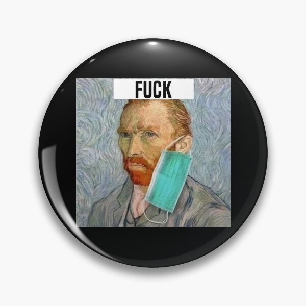 Item preview, Funny Vincent Van Gogh Wearing Surgical Mask  designed and sold by TrendTastic.