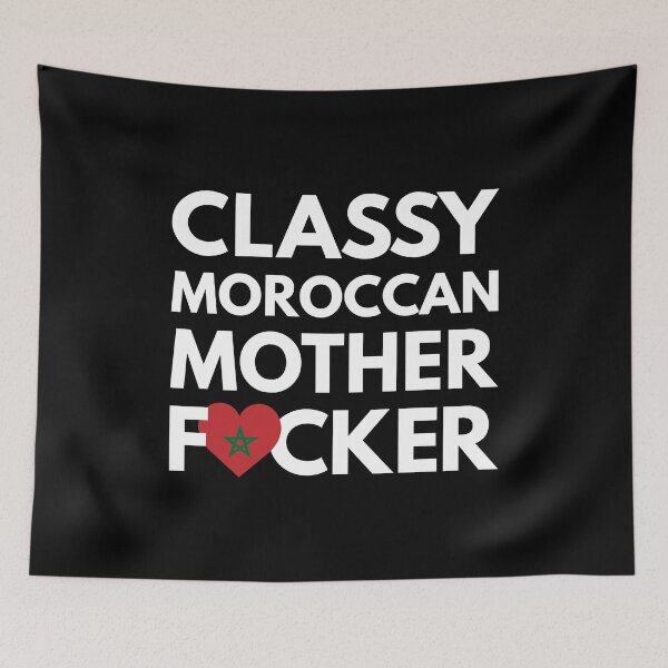 Item preview, Classy Moroccan MF Mother Focker Morocco designed and sold by HelloFromAja.