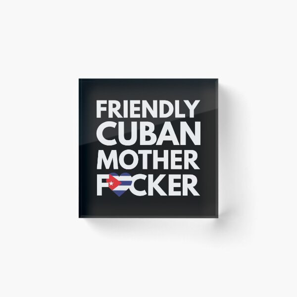 Item preview, Friendly Cuban MF Mother Focker Cuban designed and sold by HelloFromAja.