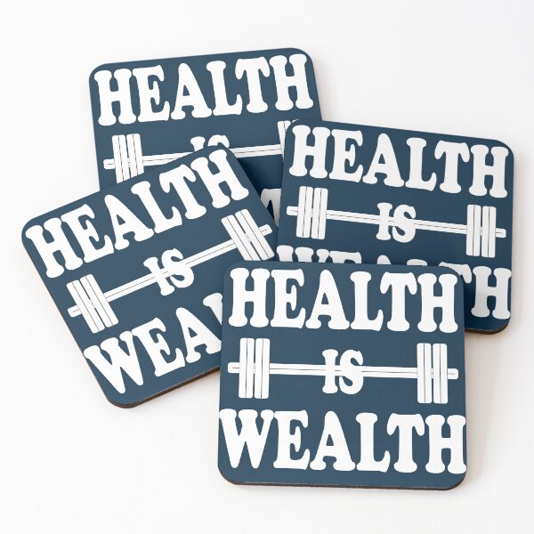 Item preview, Health is Wealth - fitness workout Tees designed and sold by SueSakpal.