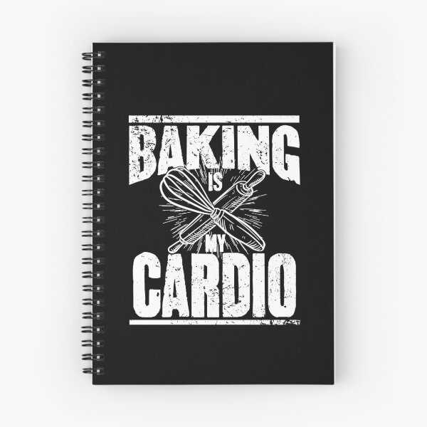Item preview, Baking is my cardio designed and sold by Captain Mood.