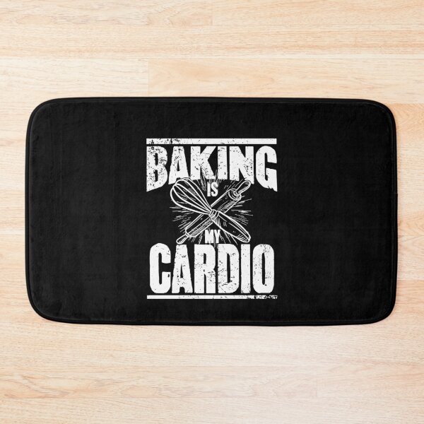 Item preview, Baking is my cardio designed and sold by Captain Mood.