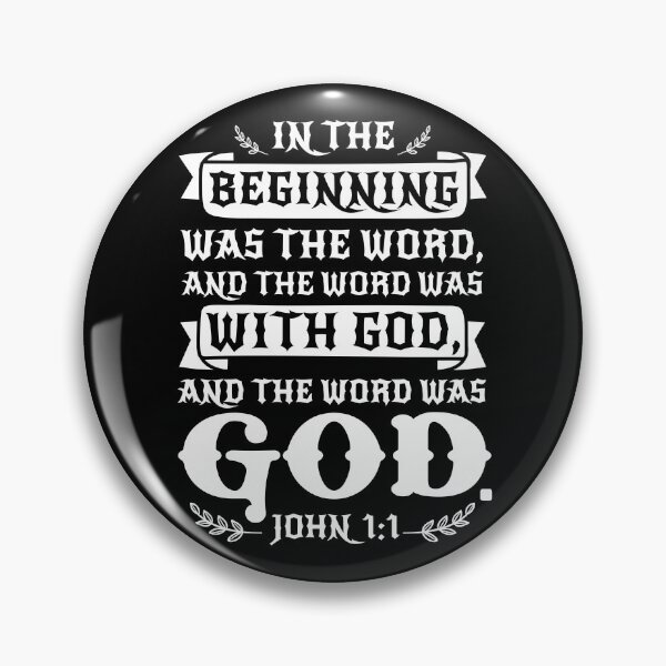 Item preview, John 1:1 designed and sold by plushism.