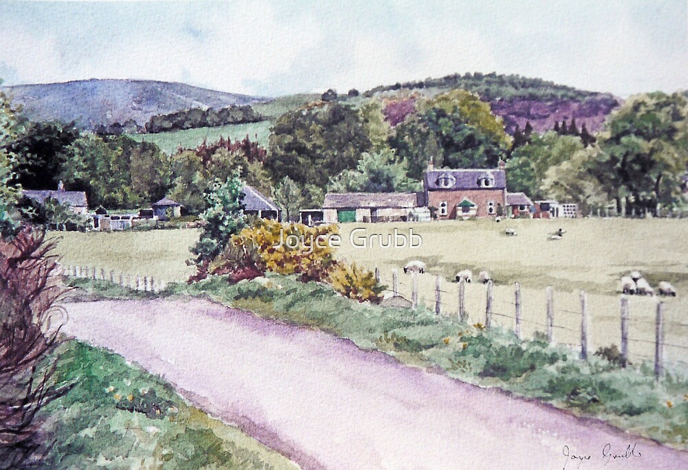 "Northmuir Farm, Kirriemuir,Scotland" by Joyce Grubb Redbubble