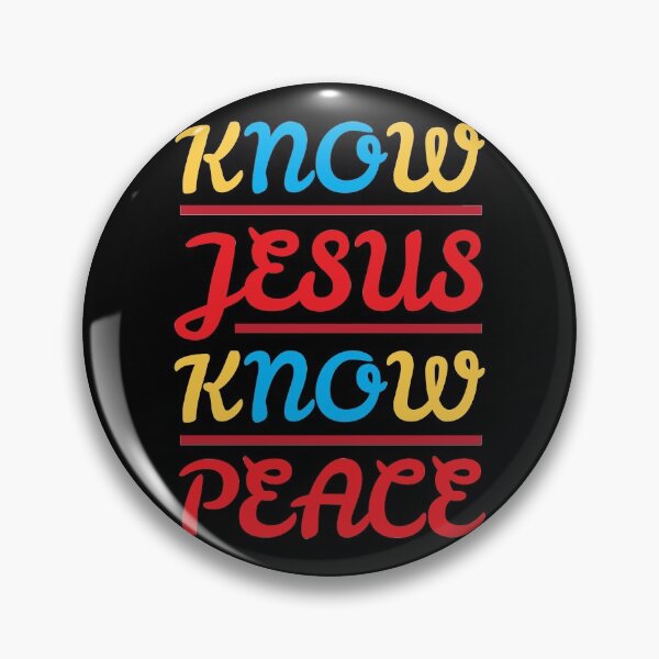 Item preview, Know Jesus Know Peace designed and sold by plushism.