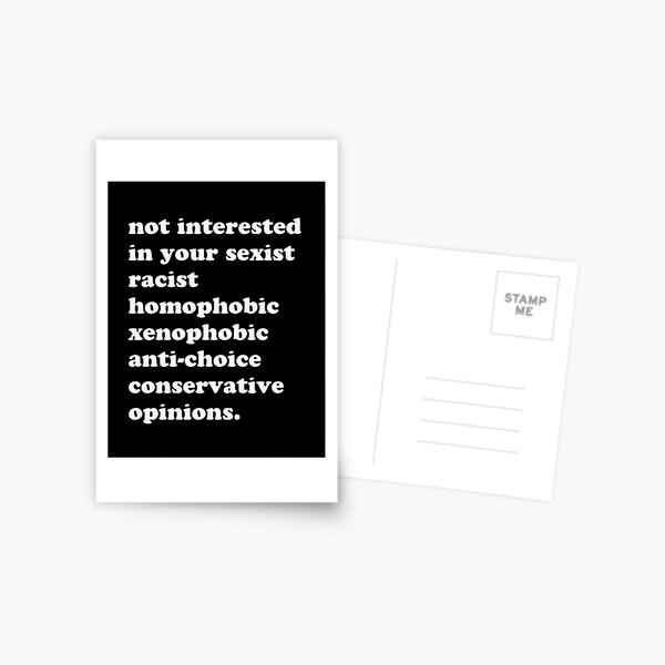 Vista previa del artículo con la obra «No interesado», diseñado y vendido por quinnhopp.