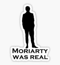 Moriarty was Real (Silhouette) Sticker