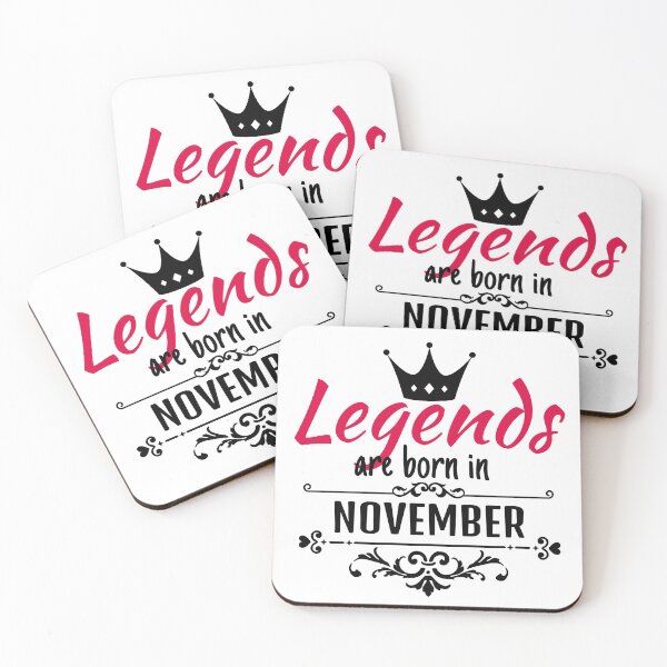 Item preview, Legends are born in November designed and sold by boohenterprise.