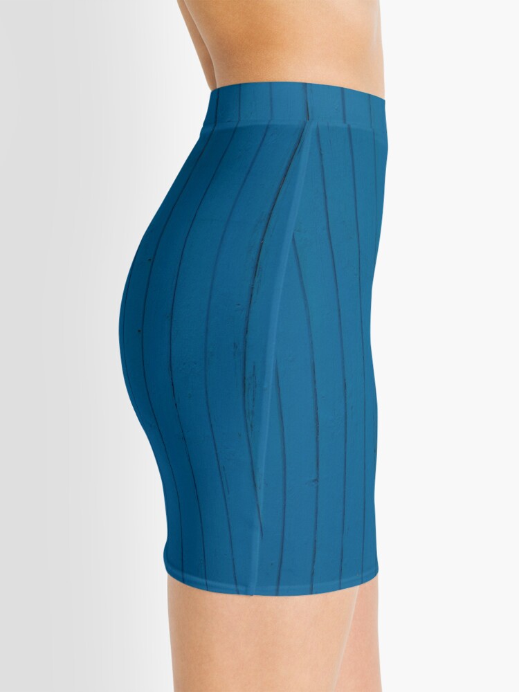 Alternate view of Blue splash Mini Skirt