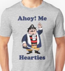 Pirate Pugwash - Ahoy Me Hearties Unisex T-Shirt
